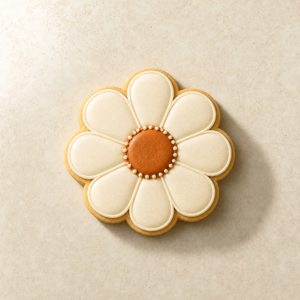 Flower cookie