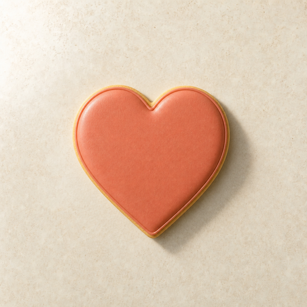 Heart cookie