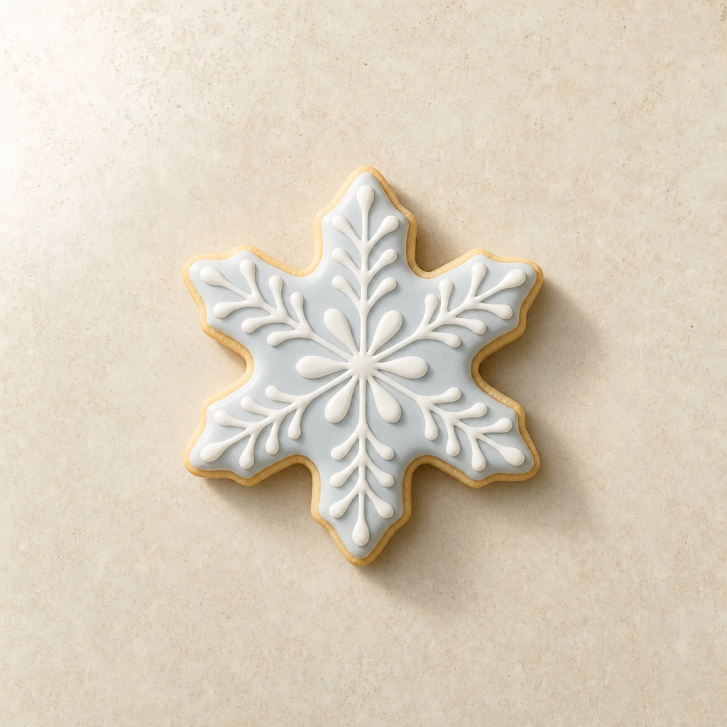 Snowflake cookie